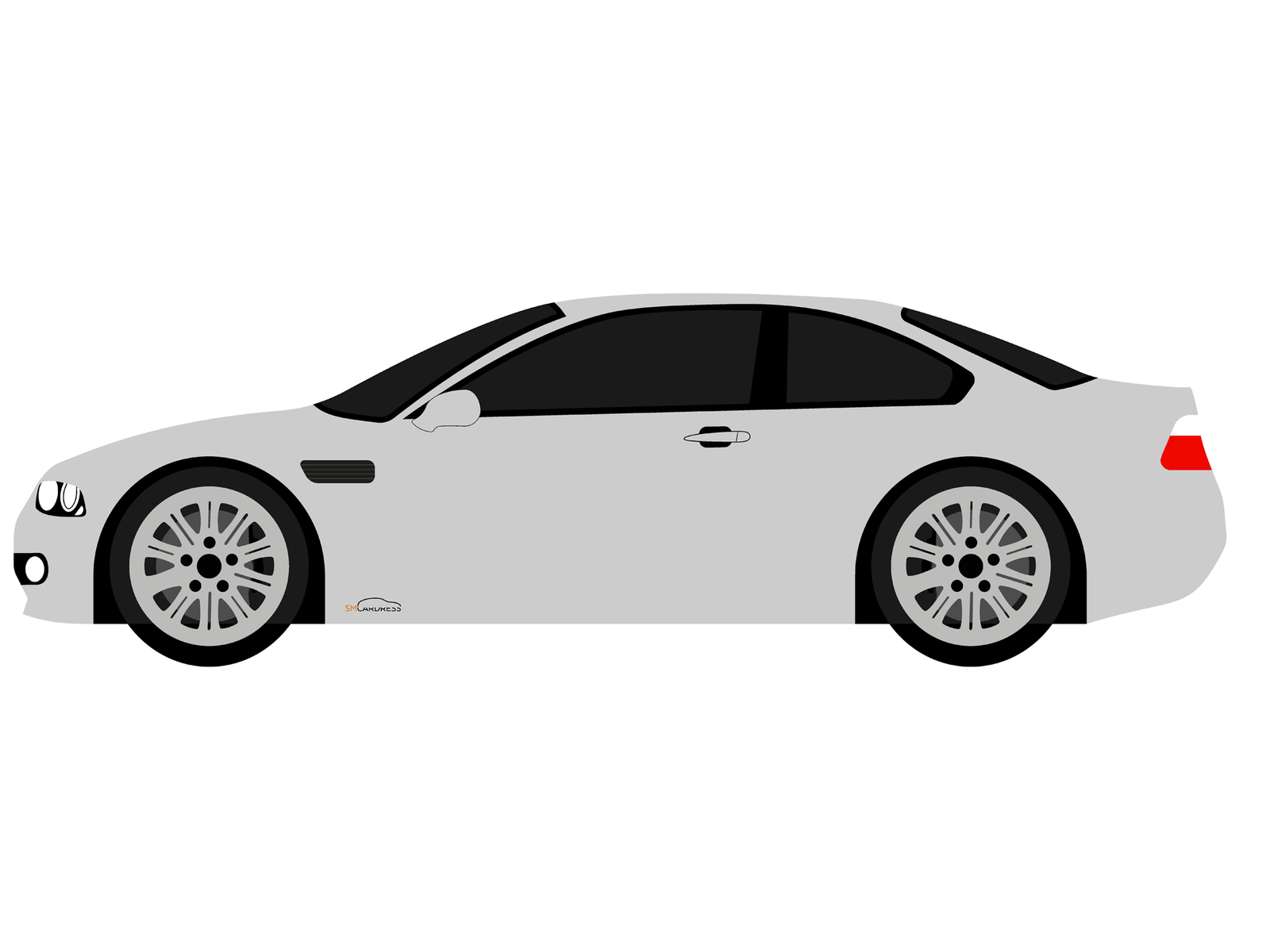 BMWE46M3Side BMW E46 M3 - Image 1